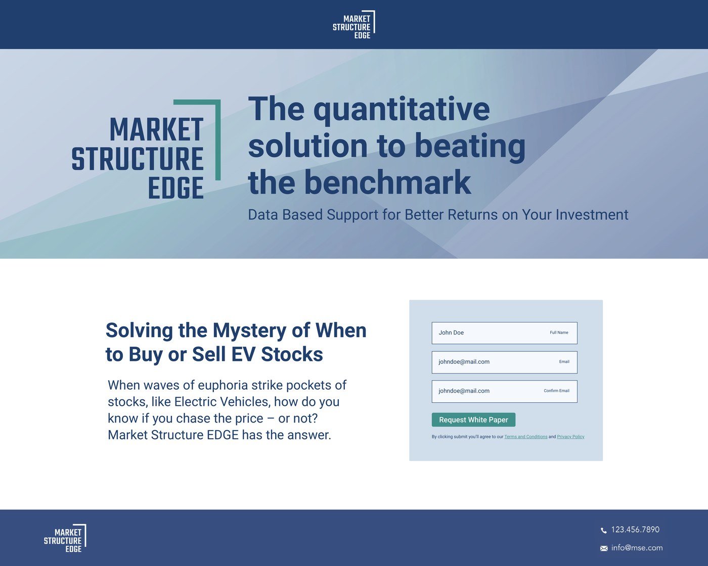 Market Structure EDGE website screenshot 2