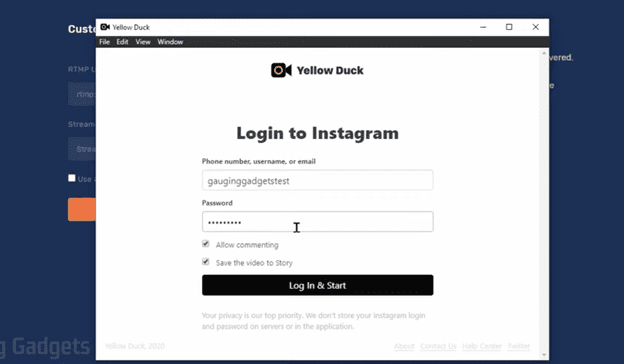 How to Livestream to Multiple Social Channels Simultaneously - Easy Step by Step Guide - Connecting to Instagram.